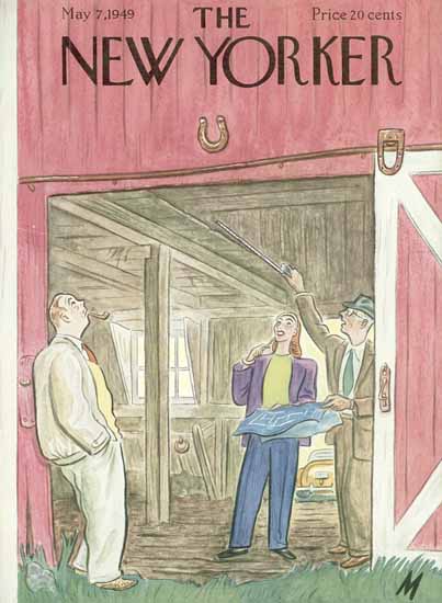 Julian De Miskey The New Yorker 1949_05_07 Copyright | The New Yorker Graphic Art Covers 1946-1970