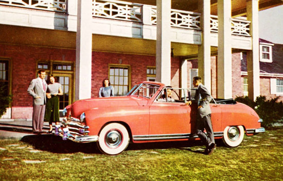 Kaiser Convertible 1949 Red | Vintage Cars 1891-1970