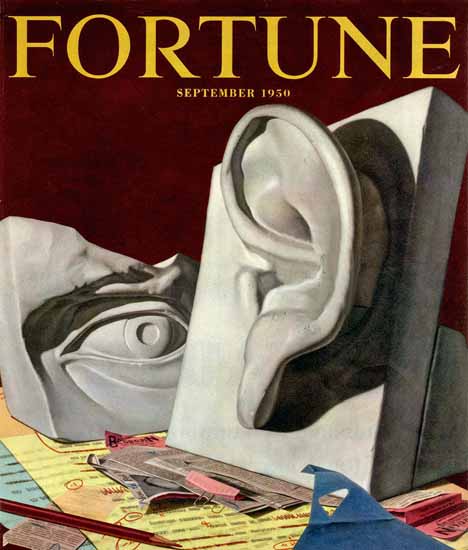 Kenneth Davies Fortune Magazine September 1950 Copyright | Fortune Magazine Graphic Art Covers 1930-1959