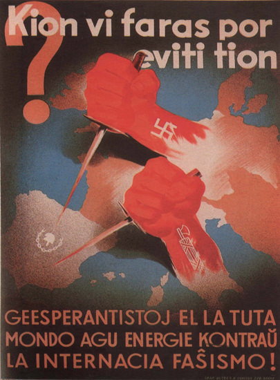 Kion Vi Faras Por Eviti Tion Spain Espana | Vintage War Propaganda Posters 1891-1970