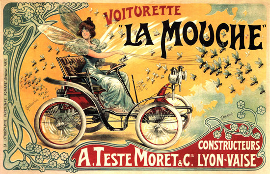 La Mouche Voiturette Constructeurs Teste Moret | Vintage Cars 1891-1970