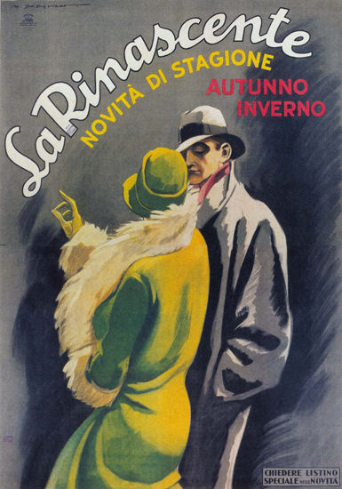 La Rinascente Novita Di Stagione Autunno Italia | Sex Appeal Vintage Ads and Covers 1891-1970