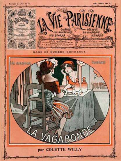 La Vie Parisienne 1910 La Vagabonde Edouard Touraine Sex Appeal | Sex Appeal Vintage Ads and Covers 1891-1970