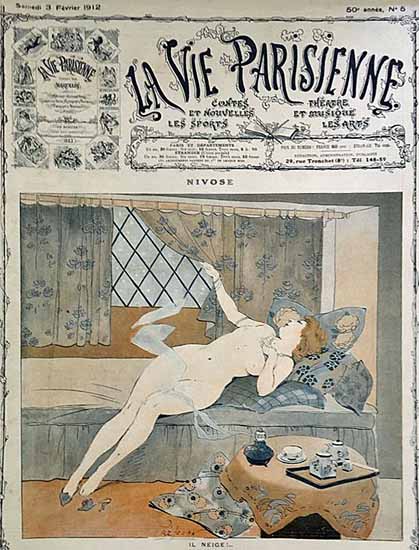 La Vie Parisienne 1912 Nivose Sex Appeal | Sex Appeal Vintage Ads and Covers 1891-1970