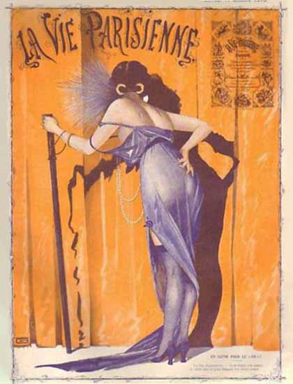 La Vie Parisienne 1913 Octobre 11 Georges Leonnec Sex Appeal | Sex Appeal Vintage Ads and Covers 1891-1970