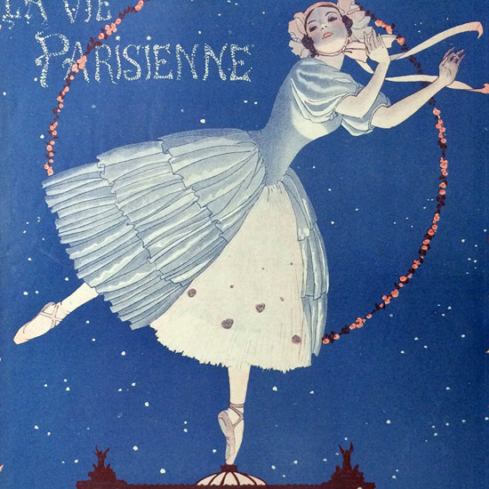 La Vie Parisienne 1914 Mai 30 Georges Leonnec crop | Best of 1891-1919 Ad and Cover Art