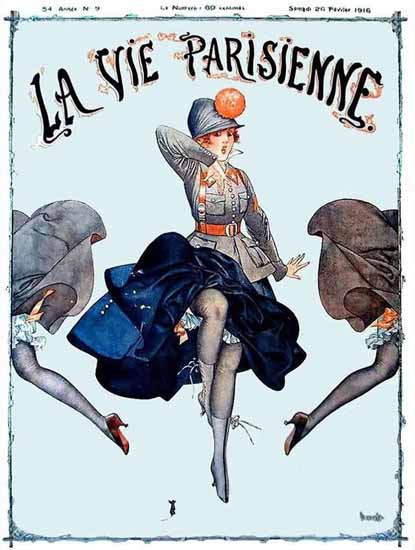 La Vie Parisienne 1916 La Souris Sex Appeal | Sex Appeal Vintage Ads and Covers 1891-1970