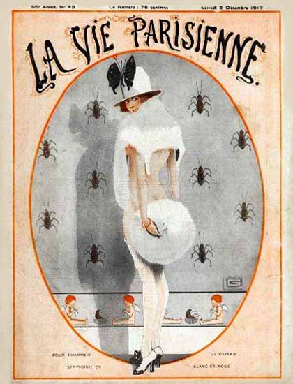 La Vie Parisienne 1917 Decembre Georges Leonnec Sex Appeal | Sex Appeal Vintage Ads and Covers 1891-1970