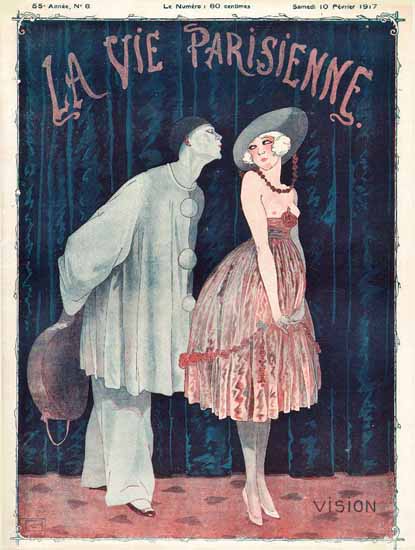 La Vie Parisienne 1917 Vision Sex Appeal | Sex Appeal Vintage Ads and Covers 1891-1970