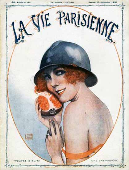 La Vie Parisienne 1918 Troupes D Elite Georges Leonnec Sex Appeal Mad