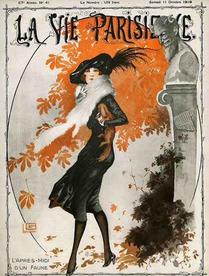 La Vie Parisienne 1919 L Apres-Midi D Un Faune Sex Appeal | Sex Appeal Vintage Ads and Covers 1891-1970