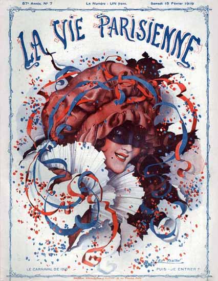 La Vie Parisienne 1919 Le Carnaval De 1919 Sex Appeal | Sex Appeal Vintage Ads and Covers 1891-1970