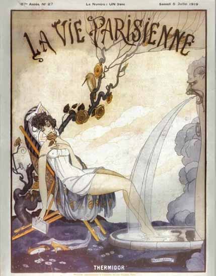 La Vie Parisienne 1919 Thermidor Sex Appeal | Sex Appeal Vintage Ads and Covers 1891-1970