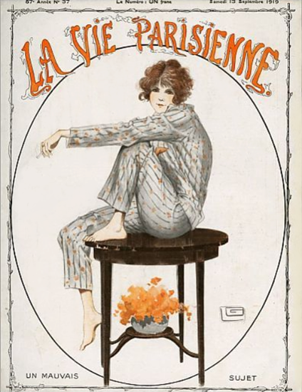 La Vie Parisienne 1919 Un Mauvais Sujet Sex Appeal | Sex Appeal Vintage Ads and Covers 1891-1970