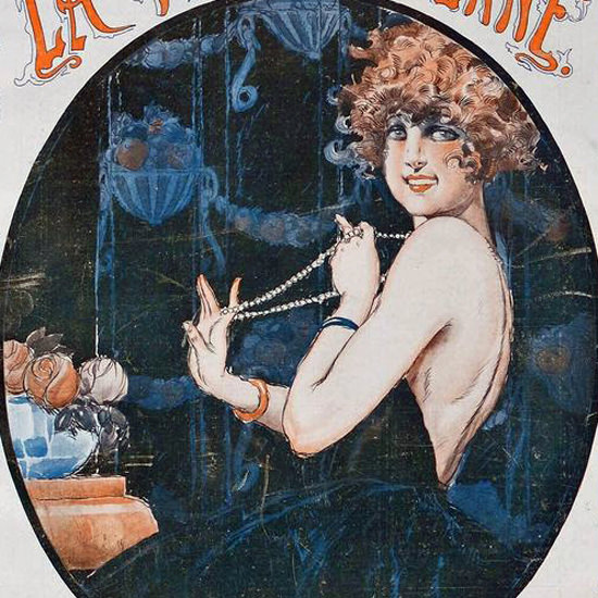 La Vie Parisienne 1919 Une Toilette Tres Habillee Rene Vincent crop | Best of 1891-1919 Ad and Cover Art