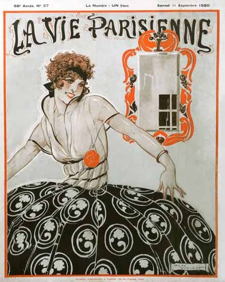 La Vie Parisienne 1920 Septembre 11 Sex Appeal | Sex Appeal Vintage Ads and Covers 1891-1970