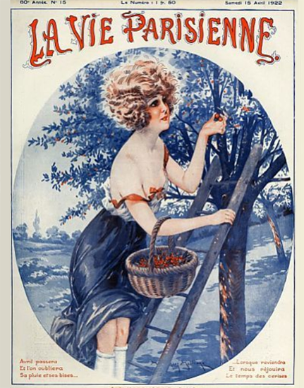 La Vie Parisienne 1922 Avril 15 Sex Appeal | Sex Appeal Vintage Ads and Covers 1891-1970