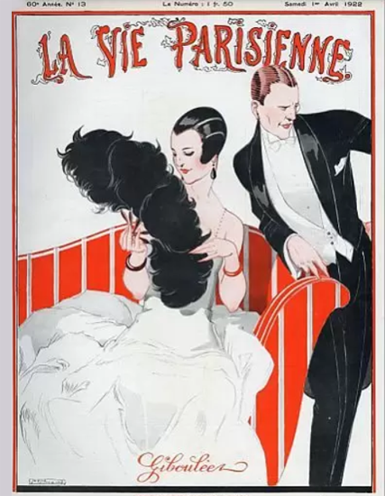 La Vie Parisienne 1922 Gibouleez Sex Appeal | Sex Appeal Vintage Ads and Covers 1891-1970