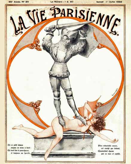 La Vie Parisienne 1922 Juillet 1er Sex Appeal | Sex Appeal Vintage Ads and Covers 1891-1970