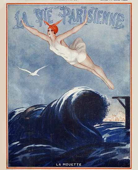 La Vie Parisienne 1923 La Mouette ValdEs | La Vie Parisienne Erotic Magazine Covers 1910-1939