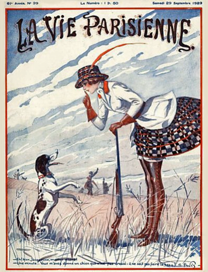 La Vie Parisienne 1923 Septembre 29 Sex Appeal | Sex Appeal Vintage Ads and Covers 1891-1970