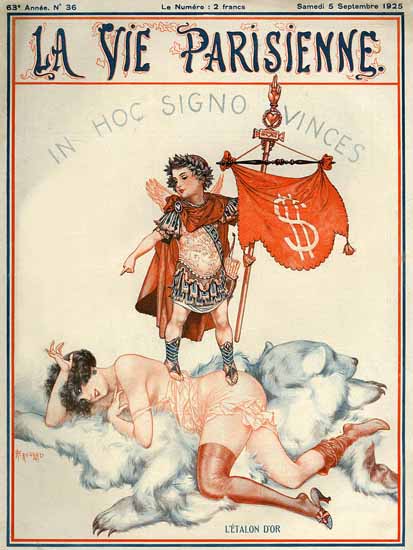 La Vie Parisienne 1925 In Hoc Signo Vinces Sex Appeal | Sex Appeal Vintage Ads and Covers 1891-1970