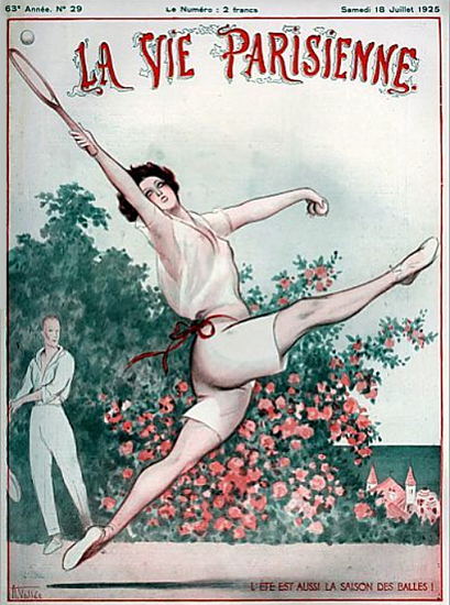 La Vie Parisienne 1925 La Saison Des Balles Armand Vallee | La Vie Parisienne Erotic Magazine Covers 1910-1939