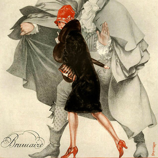 La Vie Parisienne 1926 Brumaire Cheri Herouard crop | Best of 1920s Ad and Cover Art