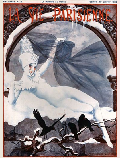 La Vie Parisienne 1926 Janvier 30 Sex Appeal | Sex Appeal Vintage Ads and Covers 1891-1970