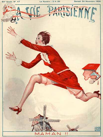 La Vie Parisienne 1926 Maman Sex Appeal | Sex Appeal Vintage Ads and Covers 1891-1970