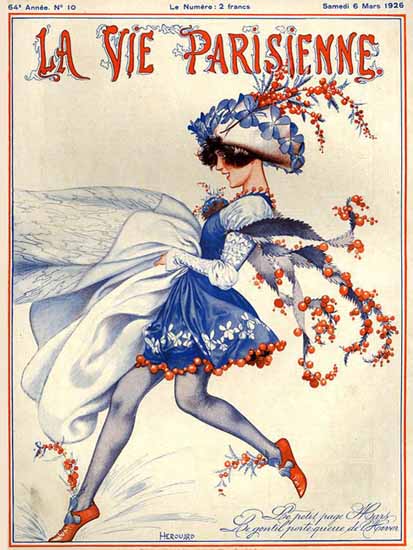 La Vie Parisienne 1926 Mars 6 Sex Appeal | Sex Appeal Vintage Ads and Covers 1891-1970