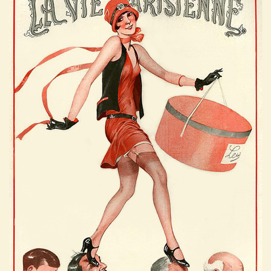 La Vie Parisienne 1927 Le Gue Georges Leonnec crop | Best of 1920s Ad and Cover Art