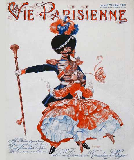 La Vie Parisienne 1929 Juillet 20 Sex Appeal | Sex Appeal Vintage Ads and Covers 1891-1970