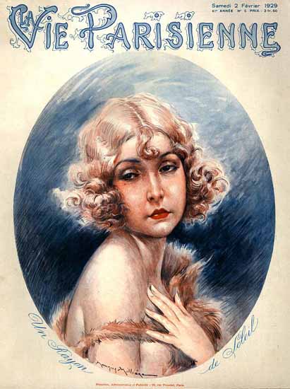 La Vie Parisienne 1929 Une Rayon De Soleil Sex Appeal | Sex Appeal Vintage Ads and Covers 1891-1970