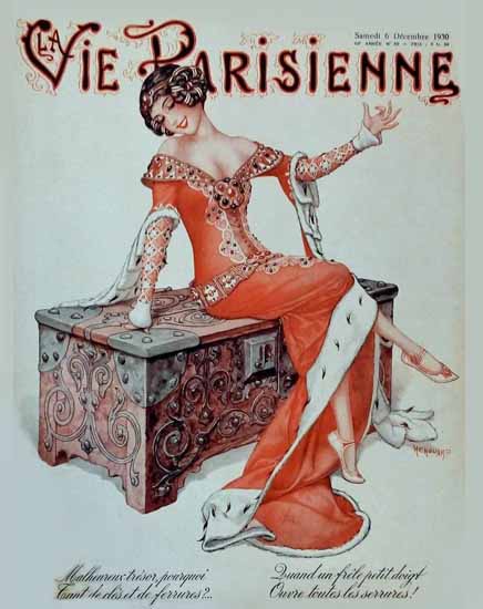 La Vie Parisienne 1930 Decembre 6 Sex Appeal | Sex Appeal Vintage Ads and Covers 1891-1970