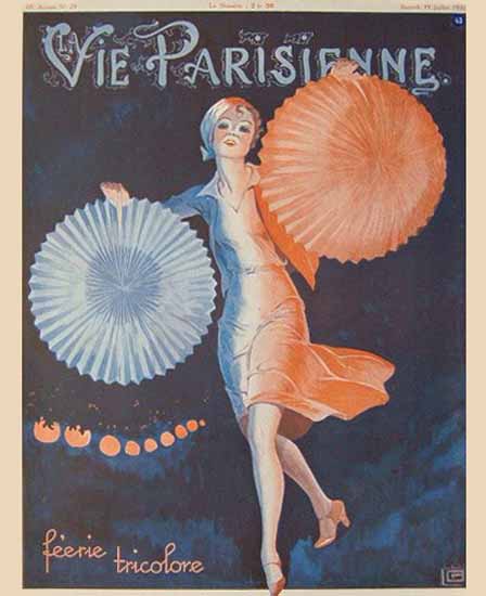 La Vie Parisienne 1930 Feerie Tricolore Sex Appeal | Sex Appeal Vintage Ads and Covers 1891-1970