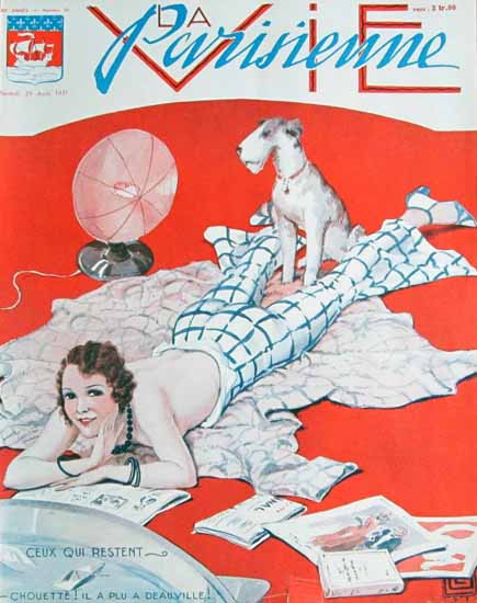 La Vie Parisienne 1931 Chouette Ceux Qui Restent Sex Appeal | Sex Appeal Vintage Ads and Covers 1891-1970