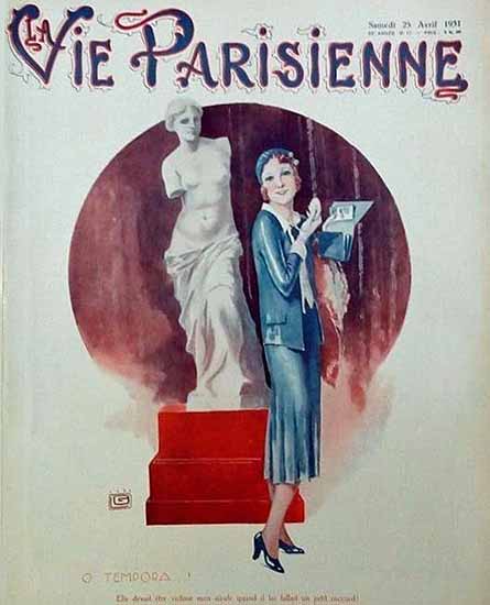 La Vie Parisienne 1931 O Tempora Sex Appeal | Sex Appeal Vintage Ads and Covers 1891-1970