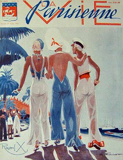 La Vie Parisienne 1931 Rayons X Sex Appeal | Sex Appeal Vintage Ads and Covers 1891-1970