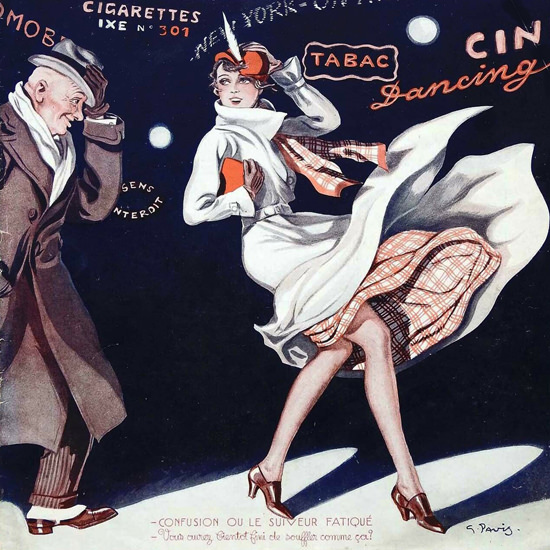 La Vie Parisienne 1932 Confusion Georges Pavis crop | Best of 1930s Ad and Cover Art