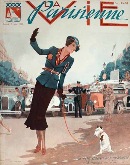 La Vie Parisienne 1932 Endroit Bien Tranquille Sex Appeal | Sex Appeal Vintage Ads and Covers 1891-1970