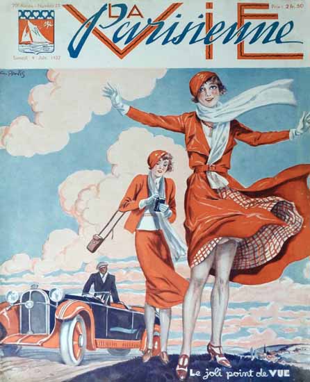 La Vie Parisienne 1932 Le Joli Point De Vue Sex Appeal | Sex Appeal Vintage Ads and Covers 1891-1970