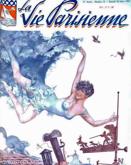 La Vie Parisienne 1933 Giboulette Cheri Herouard | La Vie Parisienne Erotic Magazine Covers 1910-1939