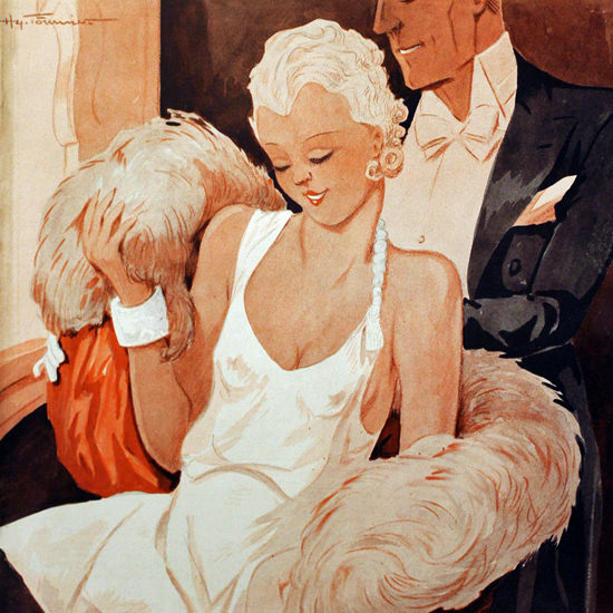 La Vie Parisienne 1933 Le Reste Henry Fournier crop | Best of 1930s Ad and Cover Art