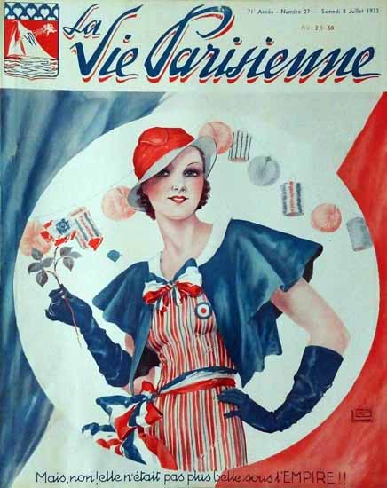 La Vie Parisienne 1933 Sous L Empire Sex Appeal | Sex Appeal Vintage Ads and Covers 1891-1970