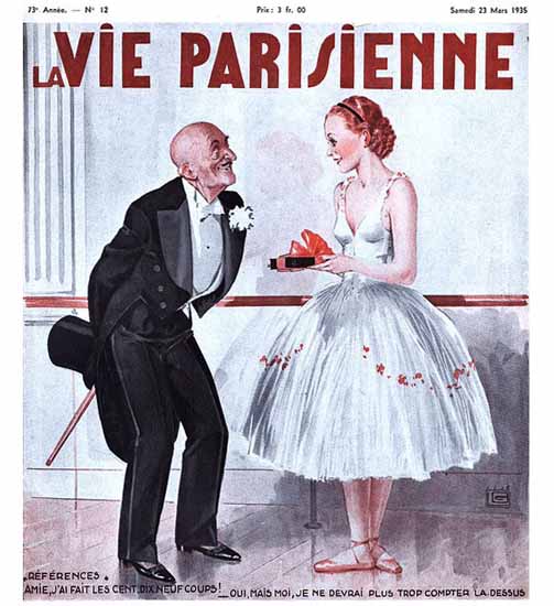 La Vie Parisienne 1935 References Sex Appeal | Sex Appeal Vintage Ads and Covers 1891-1970