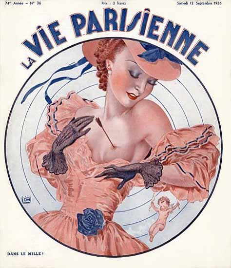 La Vie Parisienne 1936 Dans La Mille Sex Appeal | Sex Appeal Vintage Ads and Covers 1891-1970