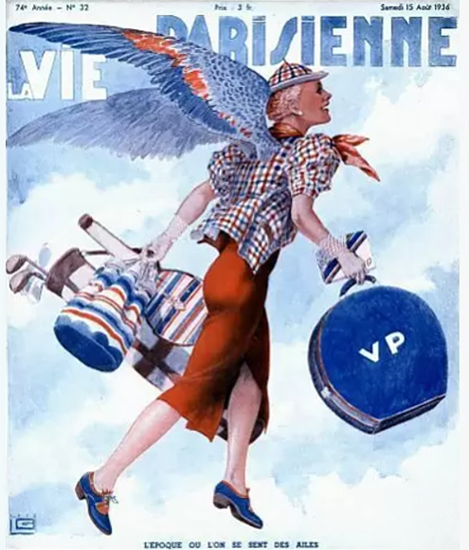 La Vie Parisienne 1936 L Epoque Des Ailes Sex Appeal | Sex Appeal Vintage Ads and Covers 1891-1970