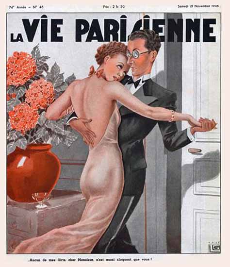 La Vie Parisienne 1936 Novembre 21 Georges Leonnec Sex Appeal | Sex Appeal Vintage Ads and Covers 1891-1970