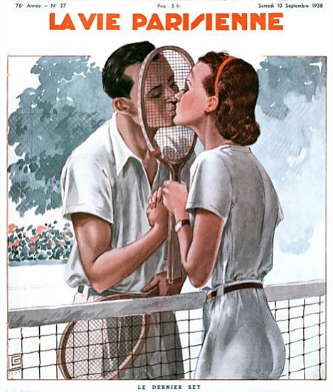 La Vie Parisienne 1938 Le Dernier Set Sex Appeal | Sex Appeal Vintage Ads and Covers 1891-1970